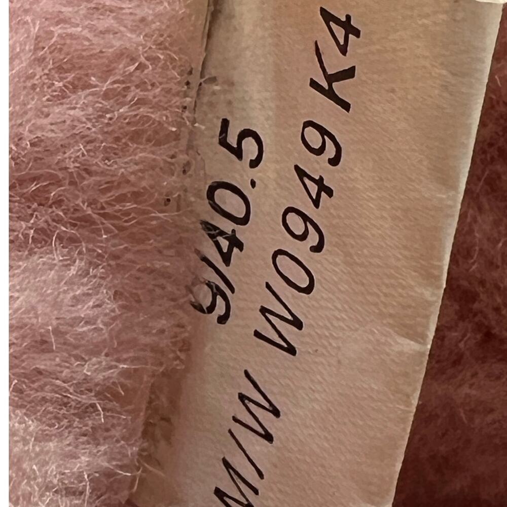 Born Women’s Pink Shearling Cream Leather Winter Boots Size US 9 - Picture 10 of 10
